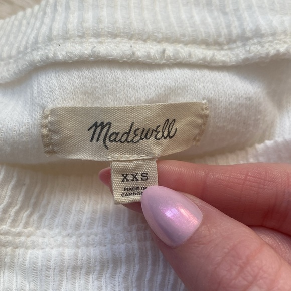 Elwood Knot Front Top MADEWELL Sz xxs - Picture 5 of 5